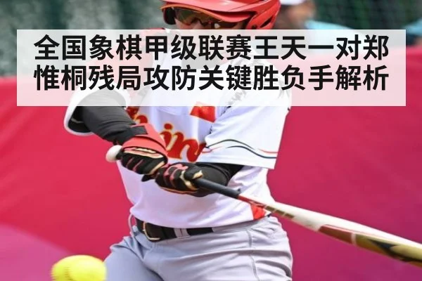 全国象棋甲级联赛王天一对郑惟桐残局攻防关键胜负手解析